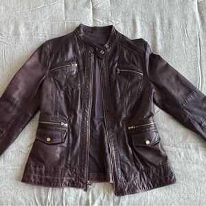Wilsons Leather Dark Brown Jacket
